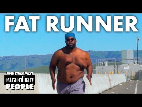 'Fat Runner' Not Trying To Lose Weight | Extraordinary People | New York Post