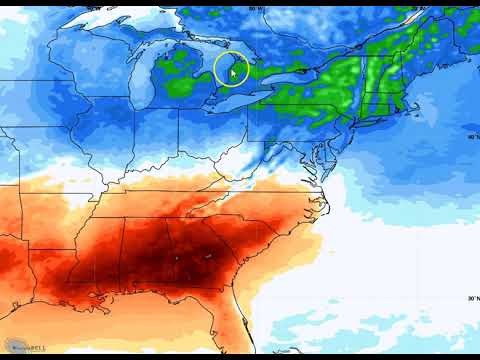 Daily forecast video Tuesday October 1st, 2019
