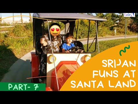 Srijan is at Santa Village Part - 7 | Kids Fun At Santa Land | Kids Playground Park Fun