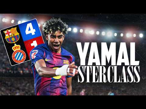 La MASTERCLASS de Lamine YAMAL dans le DERBY