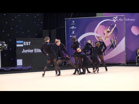 Junior Elite - VK Janika Tallinn (EST) 💗 AGG EC | MISS VALENTINE 2016 | JUNIOR | PRELIM - 16.050