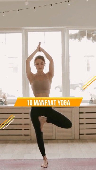 Yoga bukan cuma bikin tubuh fleksibel, tapi juga seimbangin pikiran! 🧘‍♀️✨ Yuk, coba nikmati manfaatnya!