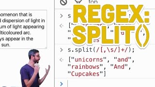 2.8: Regular Expressions: split() - Programming with Text