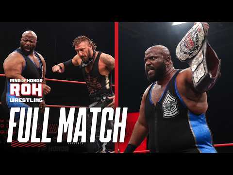 FULL MATCH Shane Taylor vs. Mance Warner | ROH TV 4/30/2026
