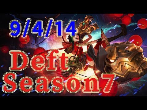 KT Rolster Deft Jinx ADC vs Caitlyn Patch 7.14