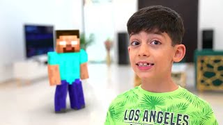 Jason Follows Herobrine in Dream Adventure | Best of Minecraft