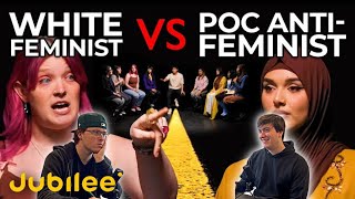 Jubilee White Feminist vs POC Anti-Feminist Reaction