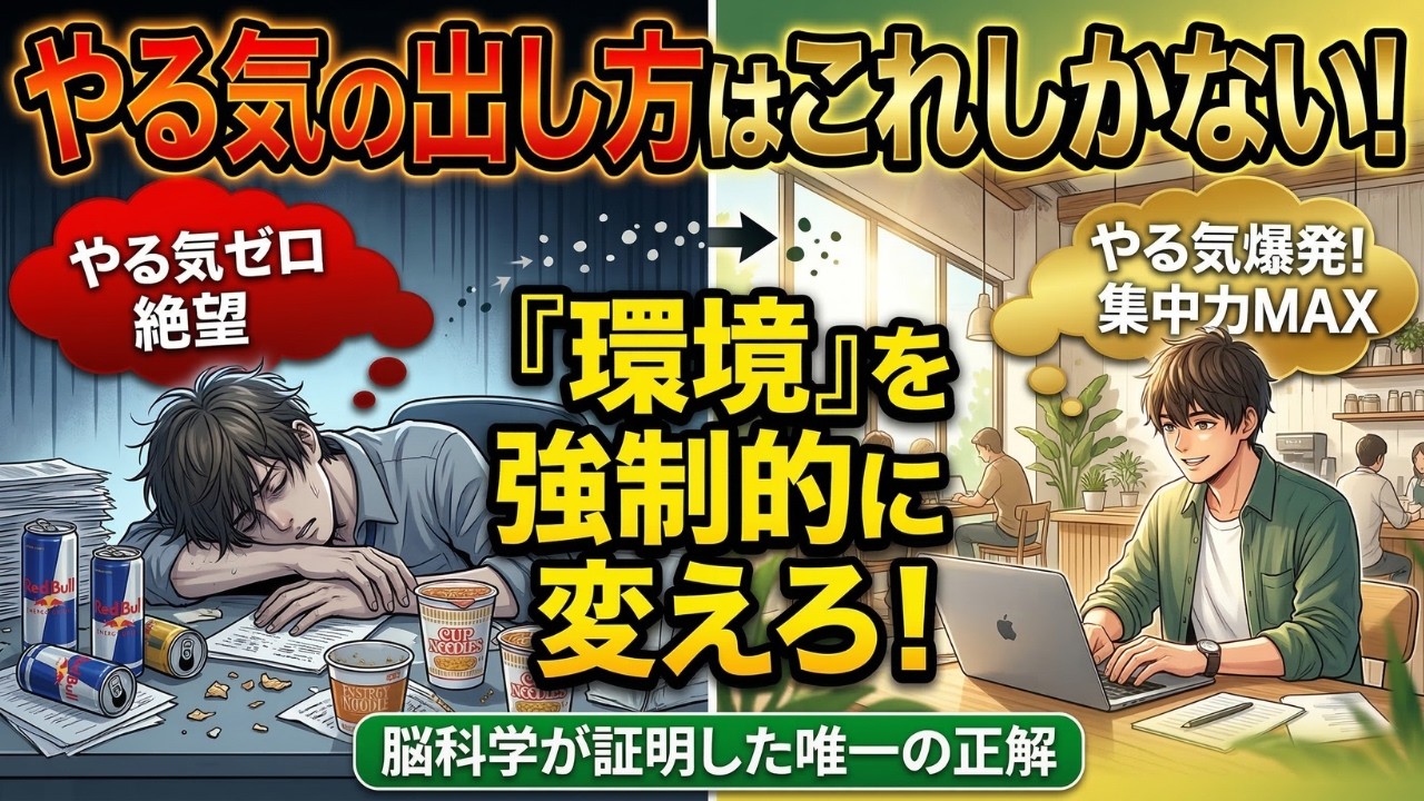 【脳科学】脳波を測ってきたけど、結局やる気を出す方法って〇〇しかありません！
