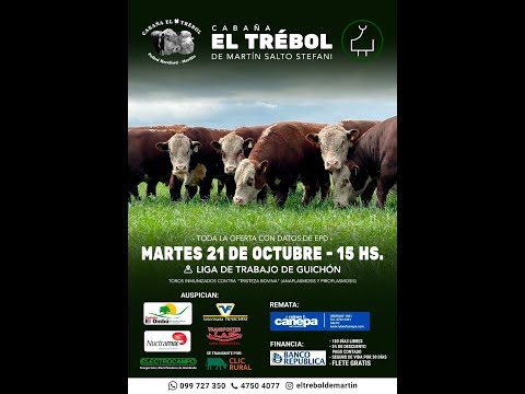 21/10/2025 Cabaña El Trebol - Ruben Francisco Cánepa/ Liga de Trabajo de Guichón - Paysandú