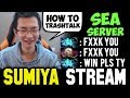 When SUMIYA Trashtalk In SEA Server Sumiya Facecam Stream Moment 325