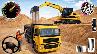 Railway Road Construction Simulator 3D - Highway Excavator Construction JCB - Android Gameplay
