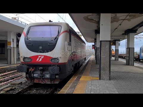 E402.165 in Manovra a Villa San Giovanni