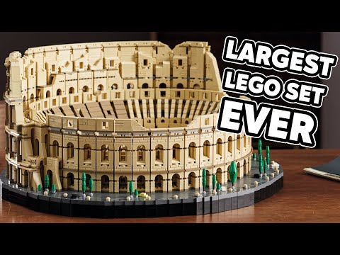 Official Images! Huge LEGO Colosseum Set with 9,000+ Pieces