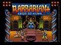 Barbarian Longplay Amiga 50 FPS