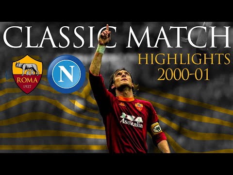 Roma 3-0 Napoli | ON THIS DAY | CLASSIC MATCH HIGHLIGHTS 2000-01