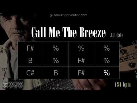 Laid back Blues in F# (Call Me The Breeze/J.J. Cale) : Backing Track