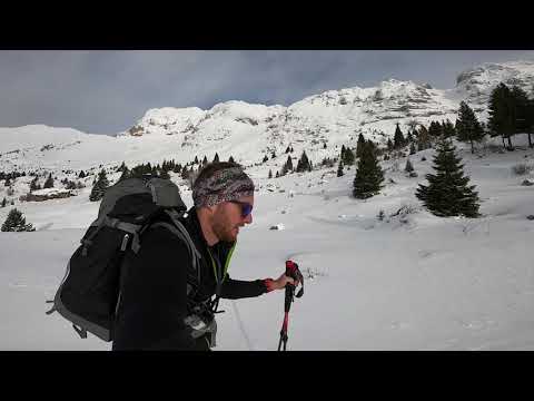 Piani del Montasio, prima neve