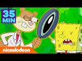 SpongeBob Squarepants | 35 min de beste experimenten van Sandy! | Nickelodeon Nederlands