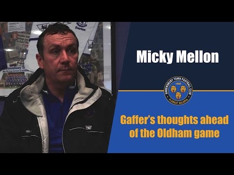 INTERVIEW | Micky Mellon pre Oldham Athletic (H) - Town TV