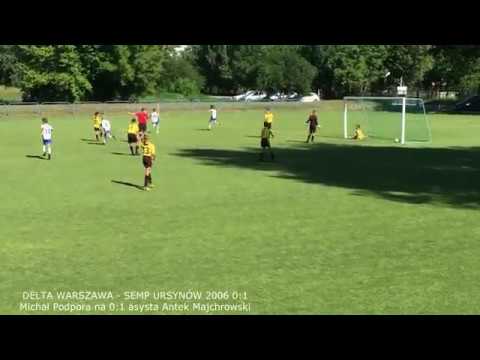 Delta Warszawa - Semp Ursynów 2006 gole 0:1 7.06.2018