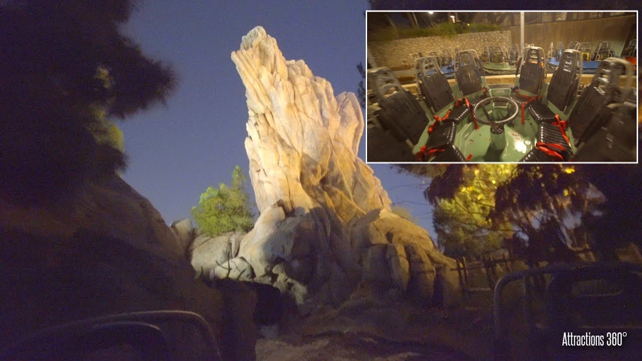 MyDisneyFix | [4K] Alone on Disney's Grizzly Rapids Ride at Night ...