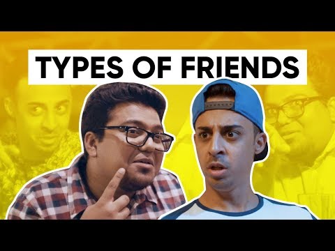 Types Of Friends | Jordindian | Friendship Day
