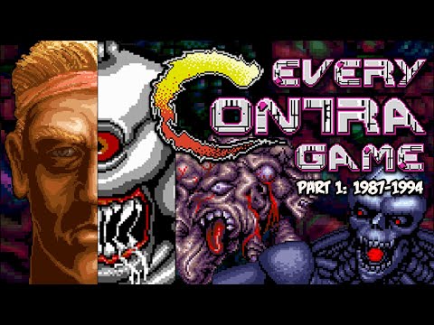 Every CONTRA Game (1987-1994) | Series Evolution Retrospective (Part 1)
