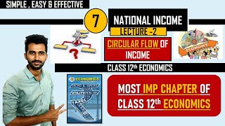 Circular Flow of Income |National Income |12th Commerce Economics Maharashtra Board New Syllabus