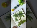 How To Make Coconut Trees | Fevicryl Hobby Ideas | Brushstrokes Tutorial