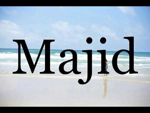 How To Pronounce Majid🌈🌈🌈🌈🌈🌈Pronunciation Of Majid