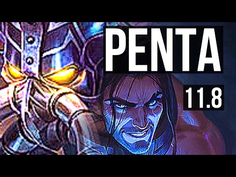 KASSADIN vs SYLAS (MID) | Penta, 17/0/3, Legendary, 67% winrate | EUW Grandmaster | v11.8