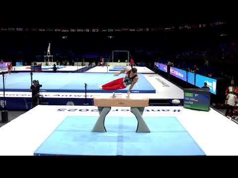 DAUSER Lukas (GER)_2023 Artistic Worlds, Antwerp (BEL)_Qualifications_Pommel Horse