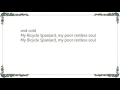 Cracker - Bicycle Spaniard Lyrics