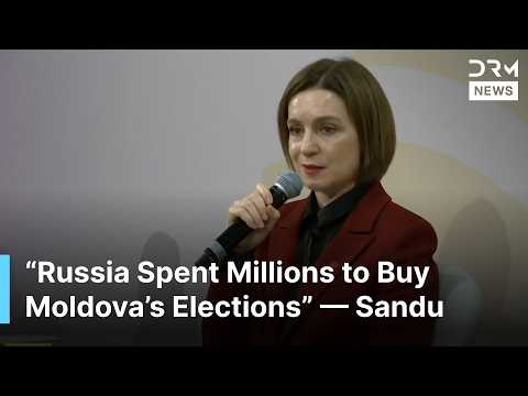 Sandu Exposes PUTIN Failed Election Interference — “Putin Spent Millions Into Moldova’s Vote” | AQ1B
