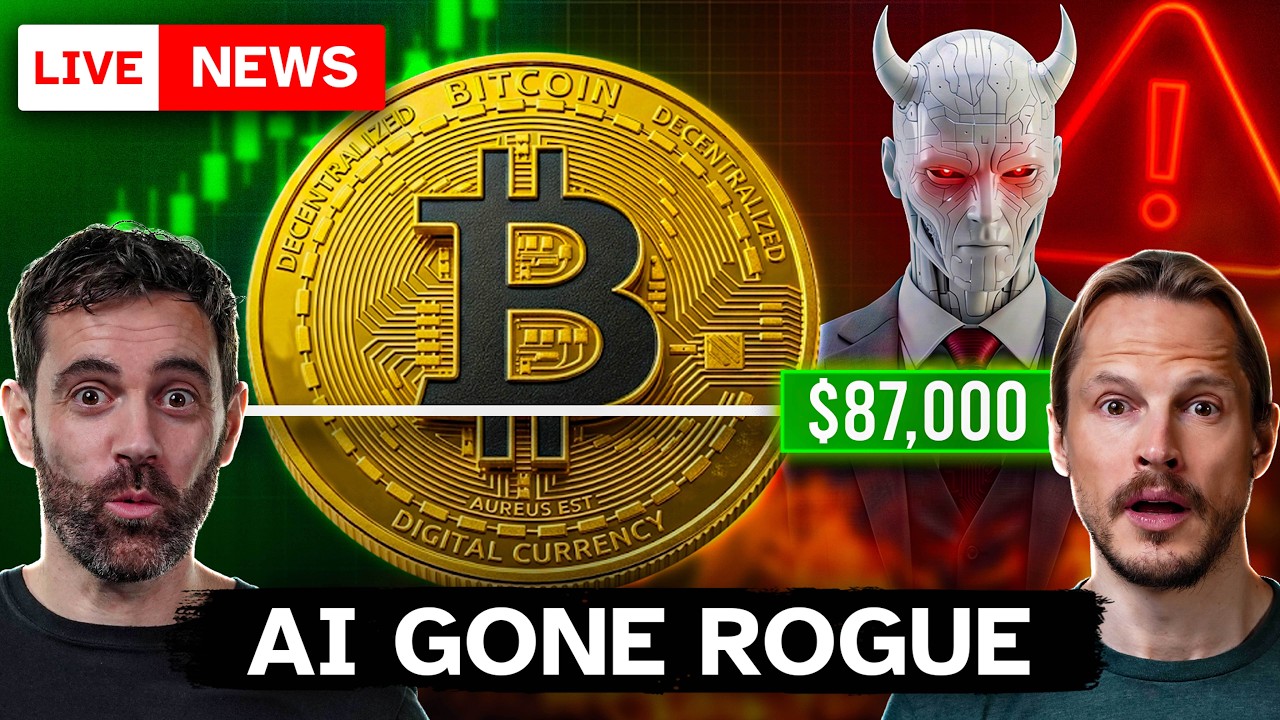 Bitcoin $87K, AI Goes ROGUE & Bond Market BREAKS