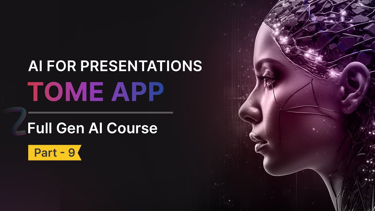 Make Presentations using AI | Tome App Tutorial