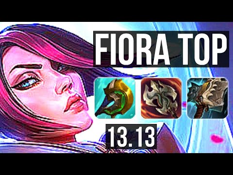 FIORA vs JAX (TOP) | 11/0/8, 9 solo kills, Legendary, 800+ games | NA Grandmaster | 13.13