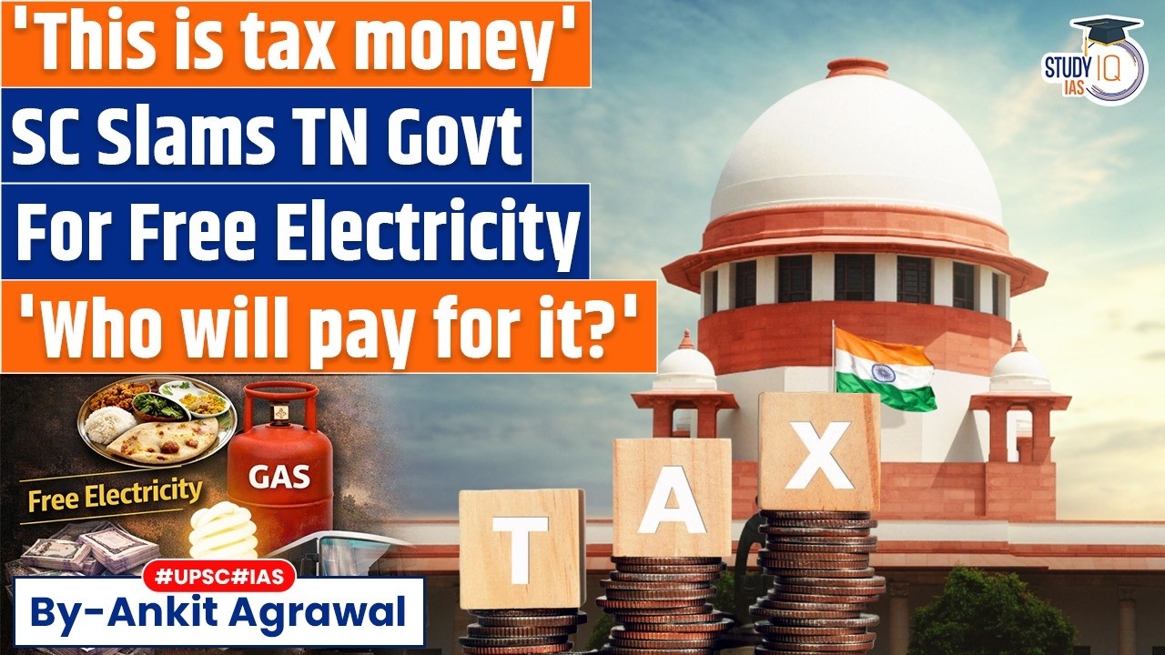 What kind of culture is this? SC slams states over pre-poll freebies | Ankit Agrawal Study IQ