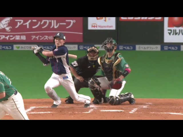 【3回表】1,2番で追加点!! ライオンズ・源田のタイムリー2ベースヒット!! 2019/5/12 F-L