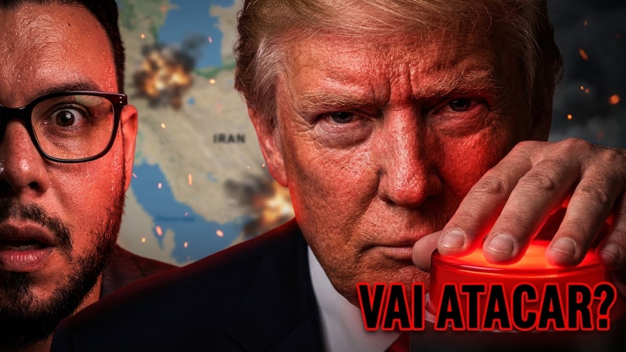 🚨 URGENTE TRUMP PODE ATACAR O IRÃ HOJE! O QUE ACONTECE COM BITCOIN?