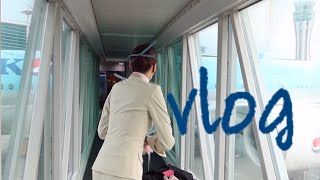 SUB)일하는곳이 비행기일뿐 밥준비 직장인 vlog
