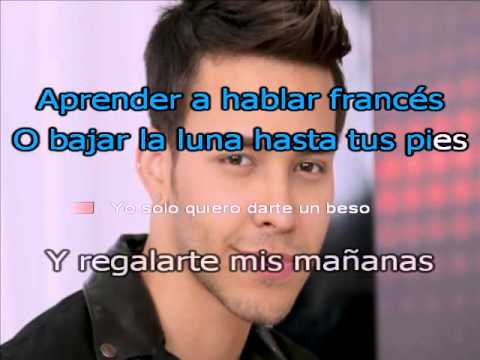 Prince Royce Darte Un Beso Karaoke