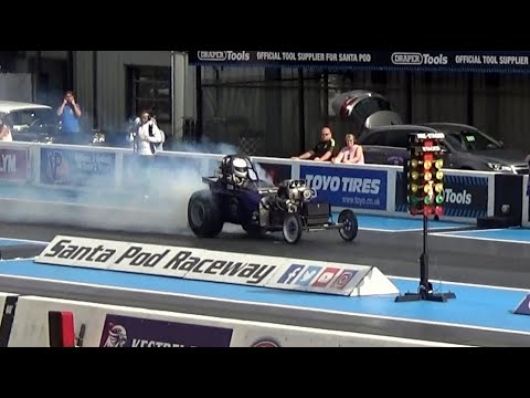 2021 NSRA Hot Rod Drags Santa Pod part 2