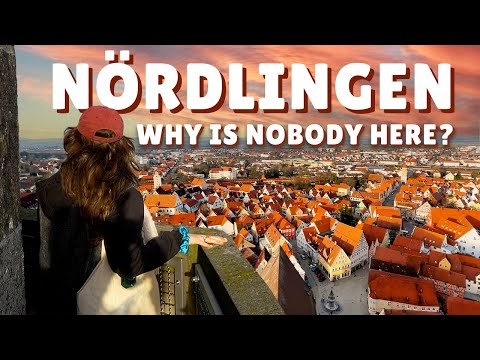 Uncovering the BEST Kept SECRET on Germany's Romantic Road! Hidden Gem in Nördlingen, Bavaria.