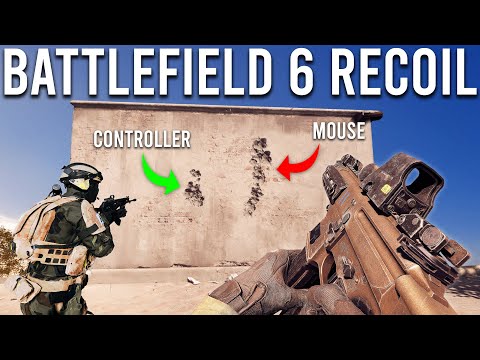 Battlefield 6 Recoil Comparison Mouse vs Controller