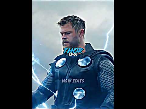 Thor VS Thanos(No stones)