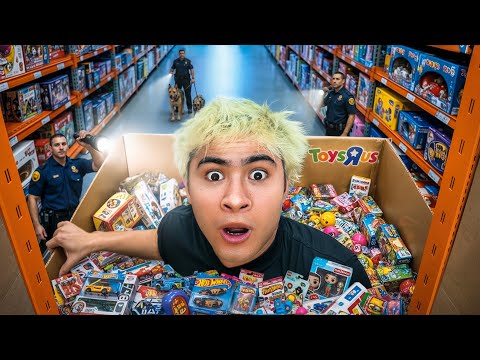 HIDE AND SEEK in TOYS R US!