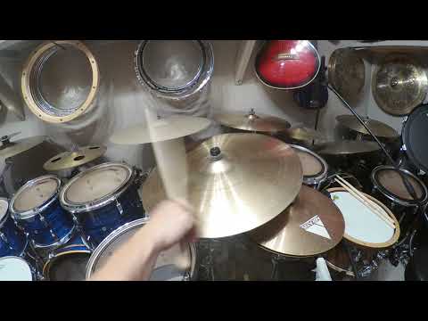 Custom Hammered & Lathed Sabian B20 21" Ride Cymbal