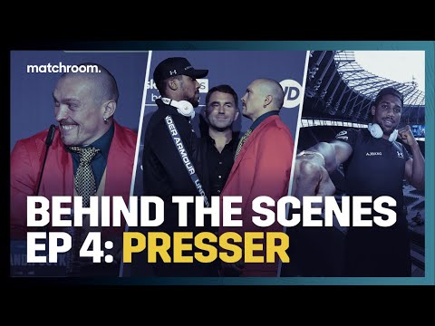 Fight Week, Day 4 : Anthony Joshua vs Oleksandr Usyk - Press Conference (Behind The Scenes)