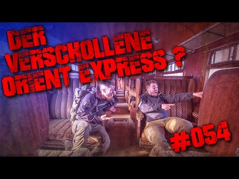 #054 THE LOST ORIENT EXPRESS? - Urbex Urban Exploring Germany Lost Place Zug - German